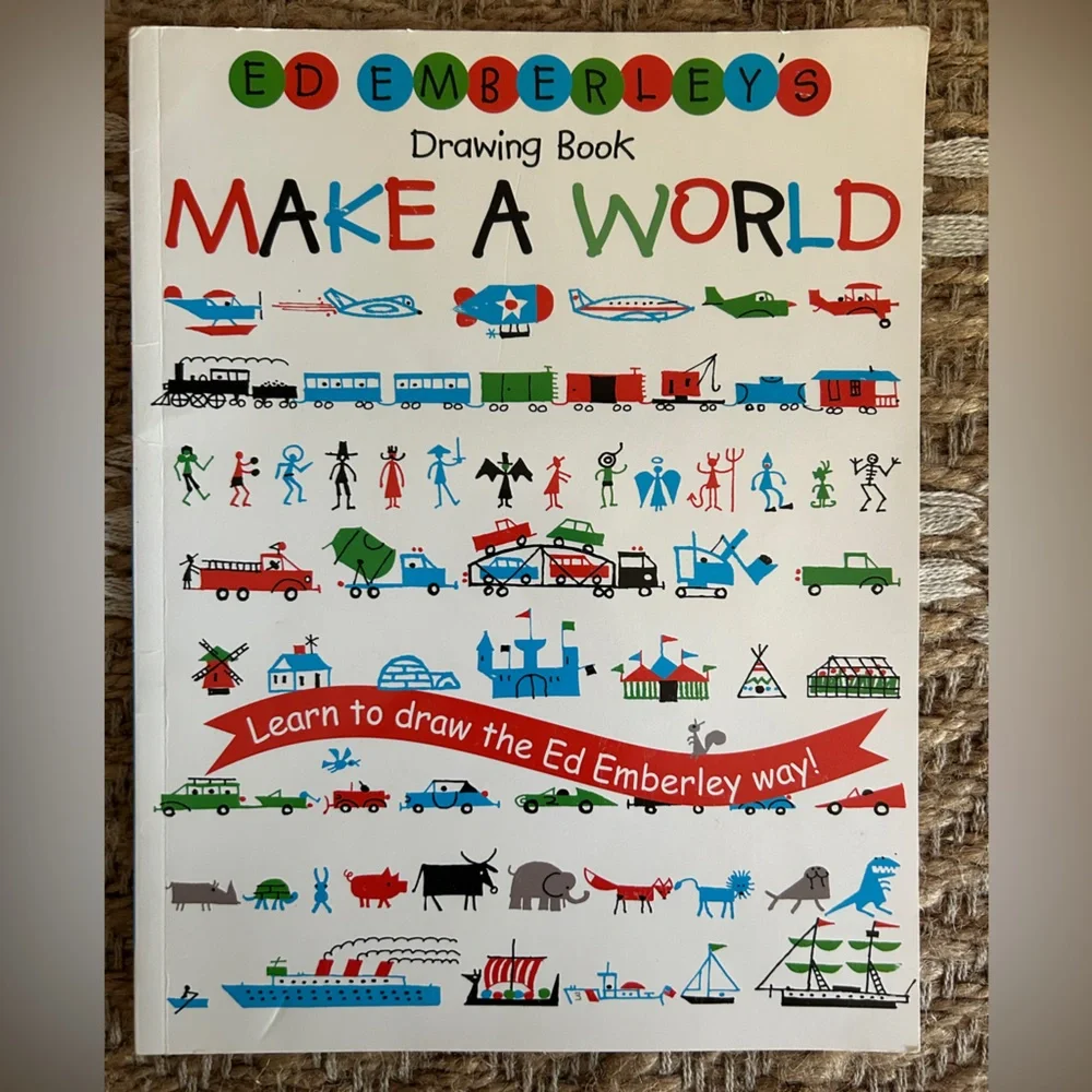 Drawing Book “Make a World” Learn to Draw Book